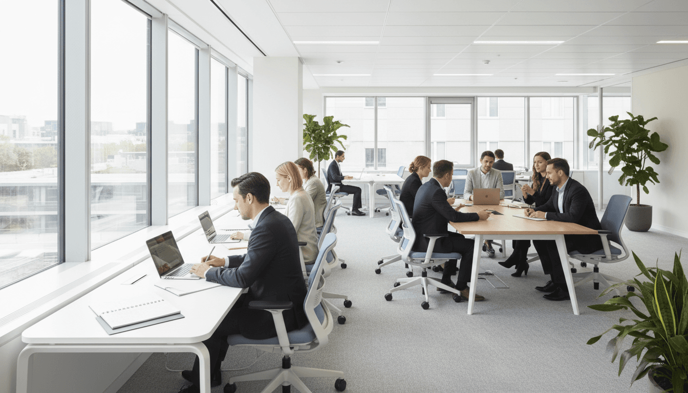Office cubicle installation and reconfiguration project